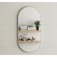 Brushed Nickel Framed
